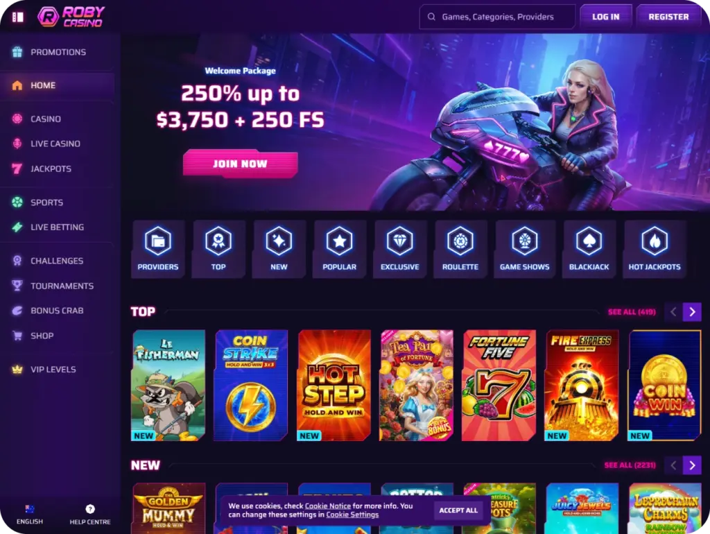 Roby Casino Overview